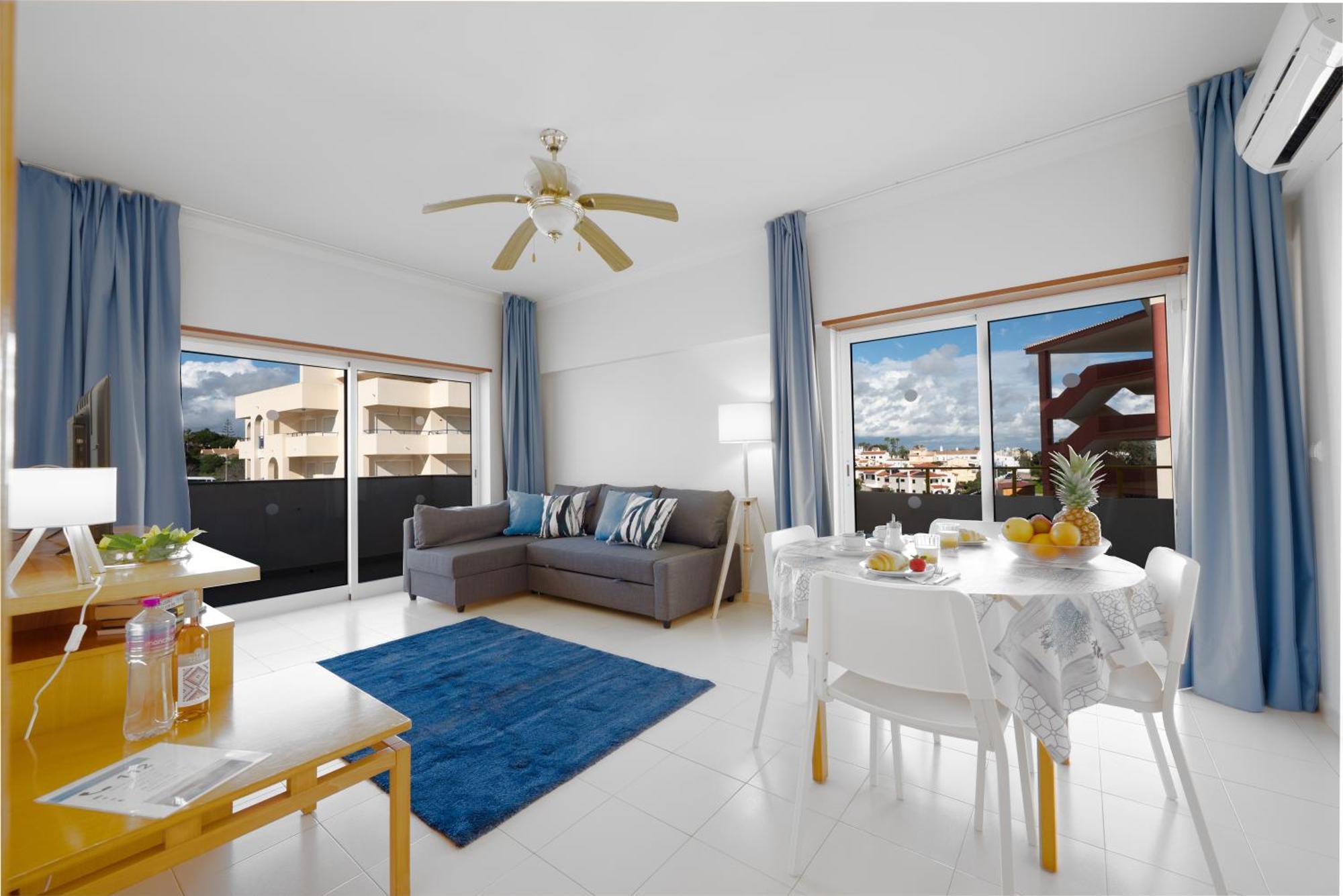 Ferienwohnung Casa Azul 2 - Senhora Da Rocha, Algarve Porches  Exterior foto